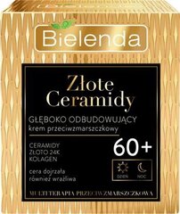 Pinguldav näokreem Bielenda Golden Ceramides Cream 60+, 50ml hind ja info | Näokreemid | hansapost.ee