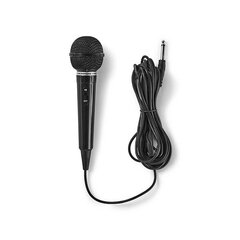 Nedis MPWD15BK Микрофон / 5m / Черный цена и информация | Микрофоны | hansapost.ee