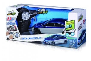 Maisto Tech 1:24 Mercedes-Benz EQS 82341 puldiga auto цена и информация | Игрушки для мальчиков | hansapost.ee