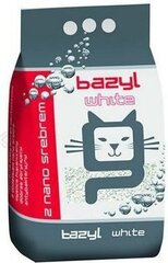 Бентонитовый наполнитель для кошачьего туалета Bazyl Ag+ White Natural, 10л цена и информация | Наполнители для туалета | hansapost.ee