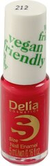 Лак для ногтей Delia Cosmetics Vegan Friendly S nr 212 Coraline, 5 мл цена и информация | Лаки для ногтей, укрепители для ногтей | hansapost.ee