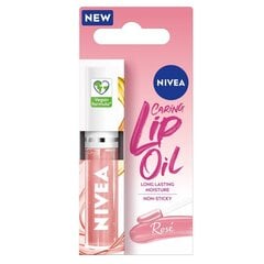 Huuleõli Nivea Caring Lip Oil Rose, 5,5 ml hind ja info | Huulekosmeetika | hansapost.ee