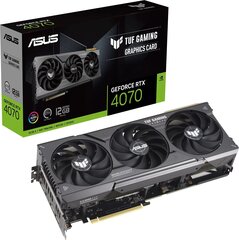 Asus TUF Gaming GeForce RTX 4070 12GB GDDR6X (90YV0IZ1-M0NA00) hind ja info | Videokaardid | hansapost.ee