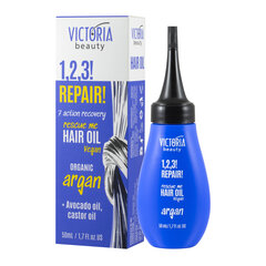 Масло для поврежденных волос с органическим аргановым маслом Victoria Beauty, 50 мл цена и информация | Victoria Beauty Духи, косметика | hansapost.ee