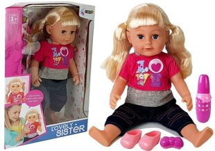 Nukk aksessuaaridega Lean Toys, roosa цена и информация | Игрушки для девочек | hansapost.ee