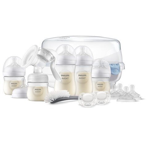 Manuaalne rinnapumba komplekt Philips Avent Breastfeeding Starter Set hind ja info | Rinnapumbad | hansapost.ee