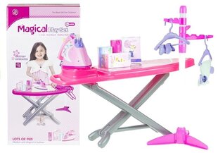 Laste triikimiskomplekt Lean Toys, roosa hind ja info | Mänguasjad tüdrukutele | hansapost.ee