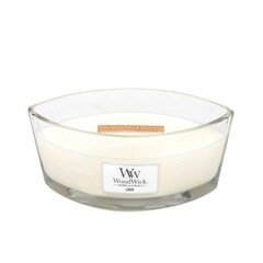 WoodWick ароматическая свеча Linen Elipsa 453,6 г цена и информация | Свечи, подсвечники | hansapost.ee