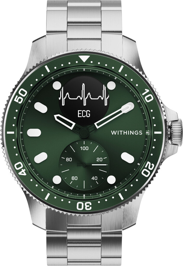 Withings ScanWatch Horizon Hybrid Green hind ja info | Nutikellad, laste nutikellad | hansapost.ee