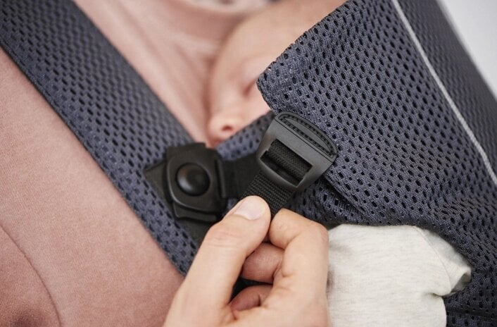 Babybjörn kandekott Baby Carrier Mini Mesh 3D, anthracite hind ja info | Kõhukotid, kandekotid | hansapost.ee