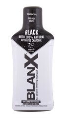 Suuvesi Blanx Black, 500 ml hind ja info | Hambaharjad, hampapastad ja suuloputusvedelikud | hansapost.ee