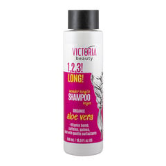 Victoria Beauty 1,2,3! Long! Juuksekasvu soodustav šampoon orgaanilise aaloega, Boliivia tuvi ekstraktiga, 500ml hind ja info | Šampoonid | hansapost.ee