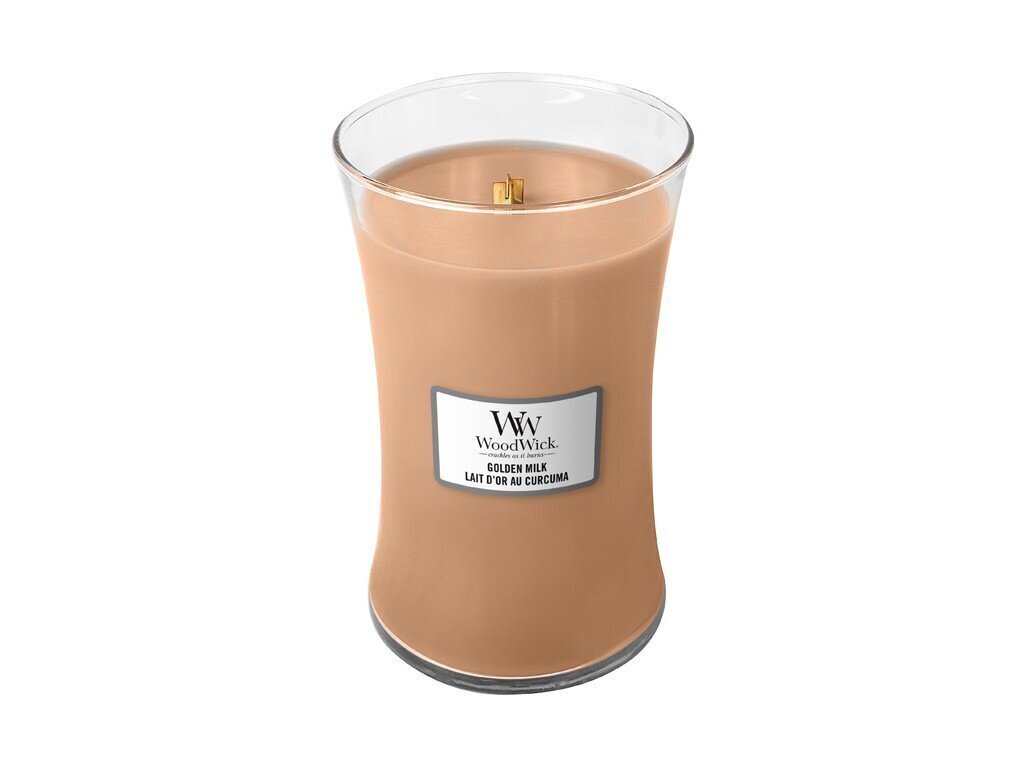 WoodWick lõhnaküünal Golden Milk 609,5 g hind ja info | Küünlad, küünlajalad | hansapost.ee