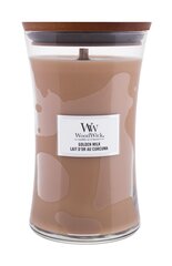 WoodWick lõhnaküünal Golden Milk 609,5 g hind ja info | Küünlad, küünlajalad | hansapost.ee