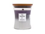 WoodWick lõhnaküünal Trilogy Amethyst Sky, 275 g