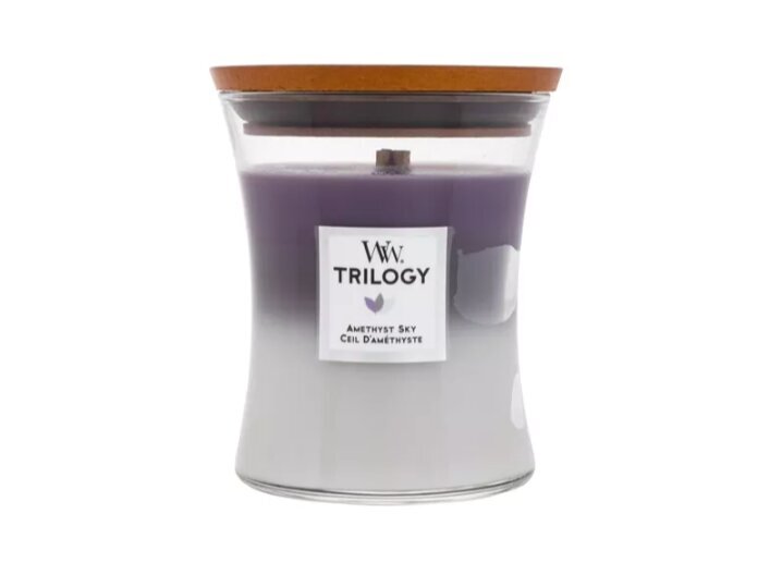 WoodWick lõhnaküünal Trilogy Amethyst Sky, 275 g hind ja info | Küünlad, küünlajalad | hansapost.ee