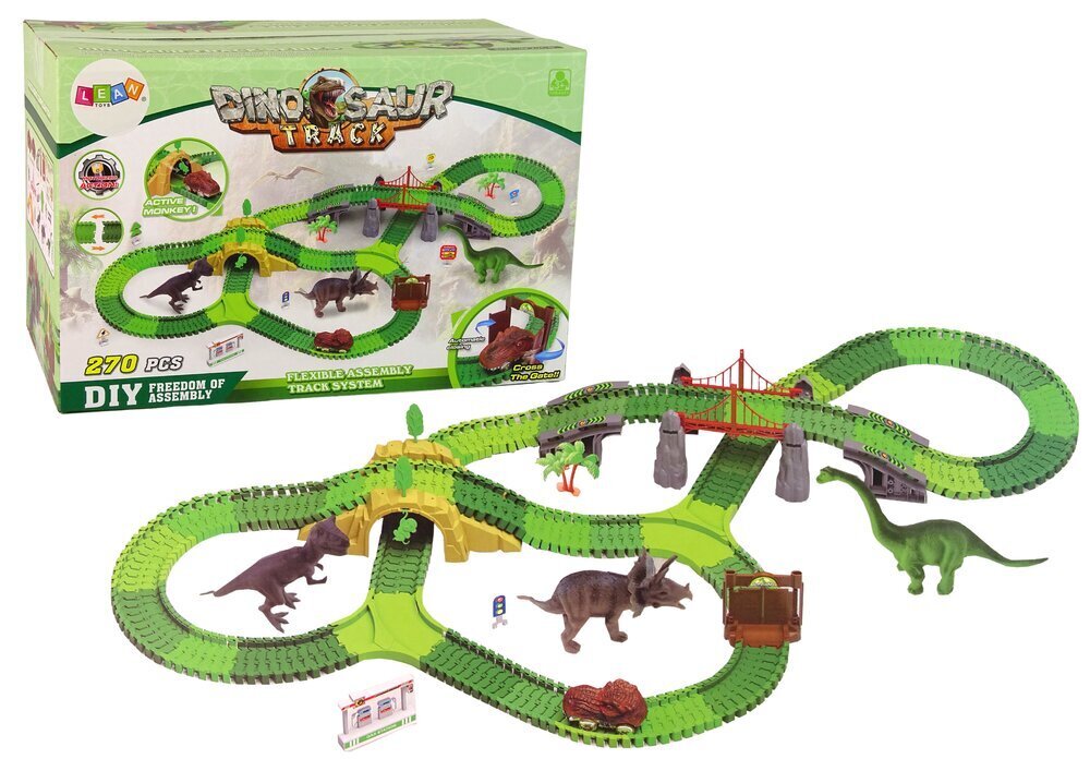 Rada Lean Toys Dinosaur Track hind ja info | Mänguasjad poistele | hansapost.ee