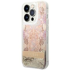 Guess GUHCP14XLFLSD iPhone 14 Pro Max 6,7" złoty|gold hardcase Paisley Liquid Glitter price and information | Phone protective covers and cases | hansapost.ee