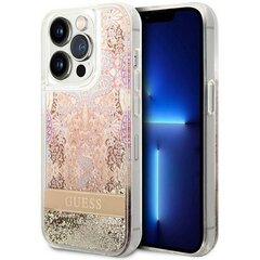 Guess GUHCP14XLFLSD iPhone 14 Pro Max 6,7" złoty|gold hardcase Paisley Liquid Glitter price and information | Phone protective covers and cases | hansapost.ee