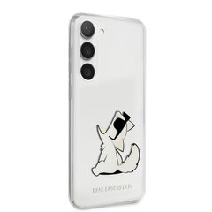 Karl Lagerfeld PC|TPU Choupette Eat - Samsung Galaxy S23+ , selge hind ja info | Telefonide kaitsekaaned ja -ümbrised | hansapost.ee