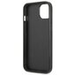 Guess GUHCP13SP4TPK iPhone 13 mini 5,4" czarny|black hardcase 4G Triangle Logo Cardslot цена и информация | Telefonide kaitsekaaned ja -ümbrised | hansapost.ee