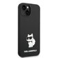 Karl Lagerfeld KLHMP14MSNCHBCK iPhone 14 Plus 6,7" hardcase czarny|black Silicone Choupette MagSafe цена и информация | Telefonide kaitsekaaned ja -ümbrised | hansapost.ee