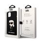 Karl Lagerfeld KLHMP14MSNIKBCK iPhone 14 Plus 6,7" hardcase czarny|black Silicone Ikonik Magsafe hind ja info | Telefonide kaitsekaaned ja -ümbrised | hansapost.ee