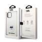 Karl Lagerfeld KLHMP14SSNCHBCH iPhone 14 6,1" hardcase biały|white Silicone Choupette MagSafe hind ja info | Telefonide kaitsekaaned ja -ümbrised | hansapost.ee