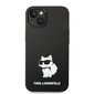 Karl Lagerfeld KLHMP14SSNCHBCK iPhone 14 6,1" hardcase czarny|black Silicone Choupette MagSafe цена и информация | Telefonide kaitsekaaned ja -ümbrised | hansapost.ee