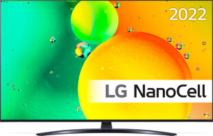 Смарт-ТВ LG 65NANO766QA 65" 4K ULTRA HD LED WIFI цена и информация | Телевизоры | hansapost.ee