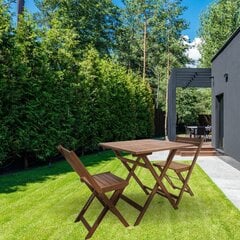 Комплект садовой мебели Novelly Home AG-050, коричневый цвет цена и информация | Комплекты уличной мебели | hansapost.ee