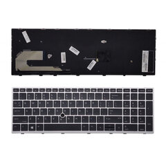 Клавиатура для ноутбука HP: Elitebook 850 G5 755 G5 ZBook 15u G5 с подсветкой цена и информация | Аксессуары для компонентов | hansapost.ee
