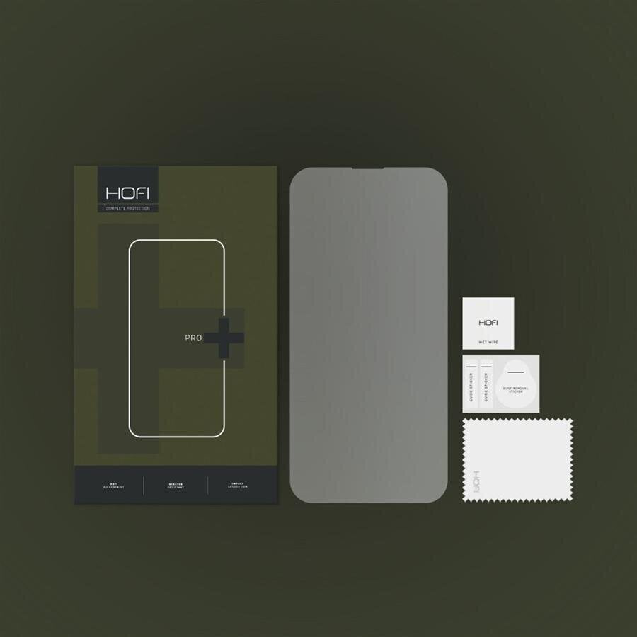 Kaitseklaas Hofi - läbipaistev - Apple iPhone 14 Pro 6.1" hind ja info | Ekraani kaitseklaasid ja kaitsekiled | hansapost.ee