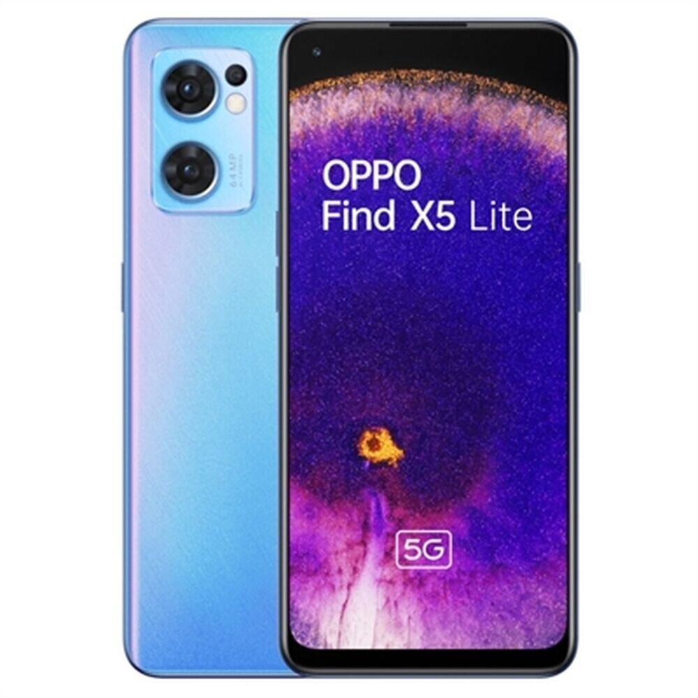 Oppo Find X5 Lite 5G 8/256GB Startrails Blue цена и информация | Telefonid | hansapost.ee