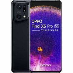 Oppo Find X5 Pro 5G 12/256GB Black hind ja info | OPPO Mobiiltelefonid ja lisatarvikud | hansapost.ee