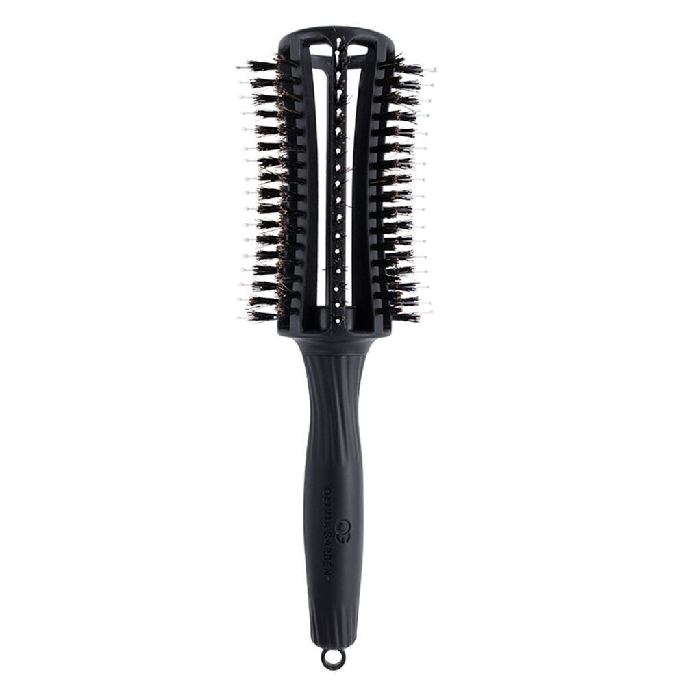 Ümmargune juuksehari Olivia Garden Finger Brush Large цена и информация | Kammid, juukseharjad ja juuksuri käärid | hansapost.ee