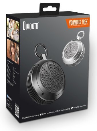 Divoom VoomBox Trek, must цена и информация | Kõlarid | hansapost.ee