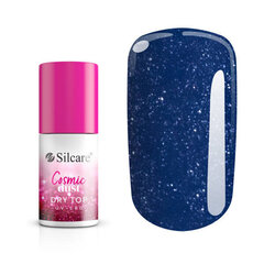 Hübriidküünelakk Silcare Cosmic Dust Dry Top UV-LEV, 6,5g hind ja info | Küünelakid ja küünelakieemaldajad | hansapost.ee
