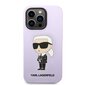 Karl Lagerfeld Liquid Silicone Ikonik NFT Case for iPhone 14 Pro Purple цена и информация | Telefonide kaitsekaaned ja -ümbrised | hansapost.ee