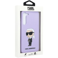 Telefoniümbris Original Karl Lagerfeld Silicone Ikonik - Samsung Galaxy S23, lilla hind ja info | Telefonide kaitsekaaned ja -ümbrised | hansapost.ee