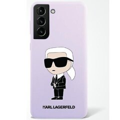 Telefoniümbris Original Karl Lagerfeld Silicone Ikonik - Samsung Galaxy S23, lilla hind ja info | Telefonide kaitsekaaned ja -ümbrised | hansapost.ee