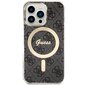 Guess GUHMP13LH4STK iPhone 13 Pro | 13 6.1" czarny|black hardcase 4G MagSafe hind ja info | Telefonide kaitsekaaned ja -ümbrised | hansapost.ee