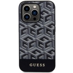 Guess GUHMP14LHGCFSEK iPhone 14 Pro 6.1" czarny|black hardcase GCube Stripes MagSafe hind ja info | Telefonide kaitsekaaned ja -ümbrised | hansapost.ee