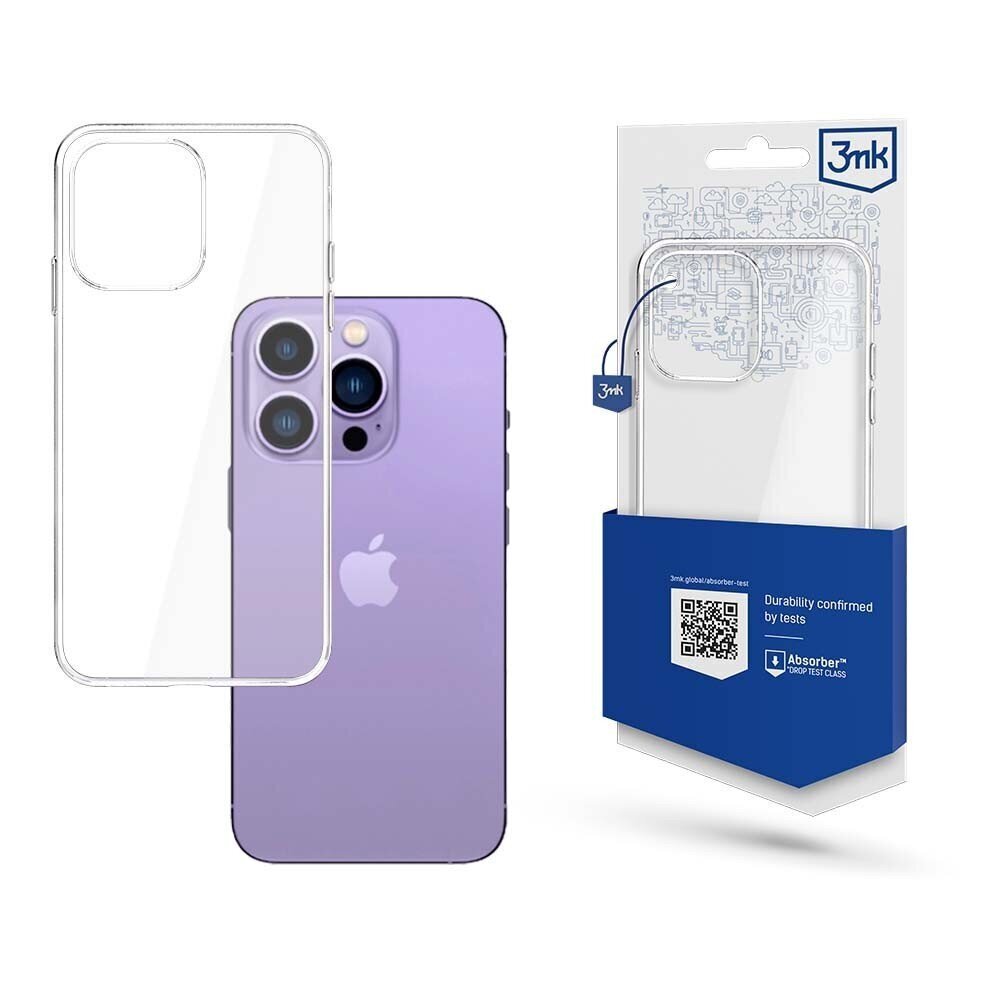 Чехол 3mk Clear Case 1,2mm Xiaomi Redmi Note 12 Pro+ цена | hansapost.ee