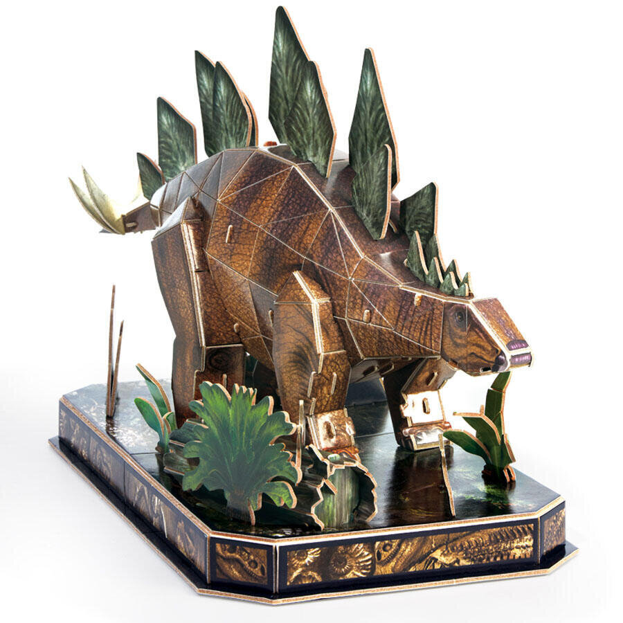 3D pusle Cubic Fun National Geographic Stegosaurus, 62 osa. hind ja info | Klotsid ja konstruktorid | hansapost.ee