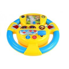 Интерактивный музыкальный руль Lean Toys цена и информация | Развивающие игрушки для детей | hansapost.ee