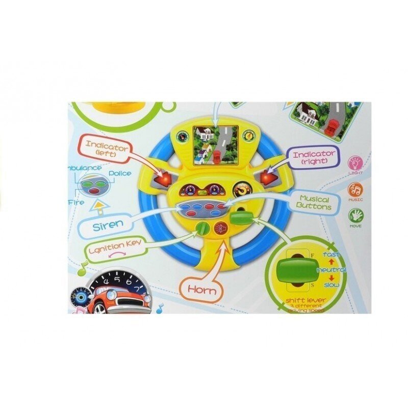 Lean Toys interaktiivne muusikaline rool цена и информация | Arendavad laste mänguasjad | hansapost.ee
