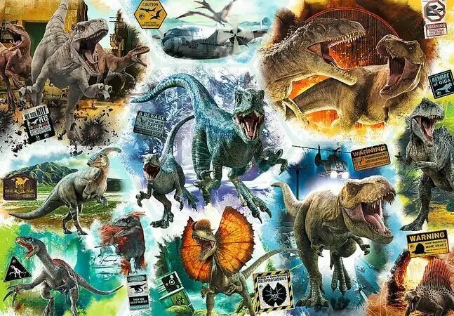 Pusle Trefl Jurassic Park Jurassic Park, 1000 osa цена и информация | Pusled lastele ja täiskasvanutele | hansapost.ee