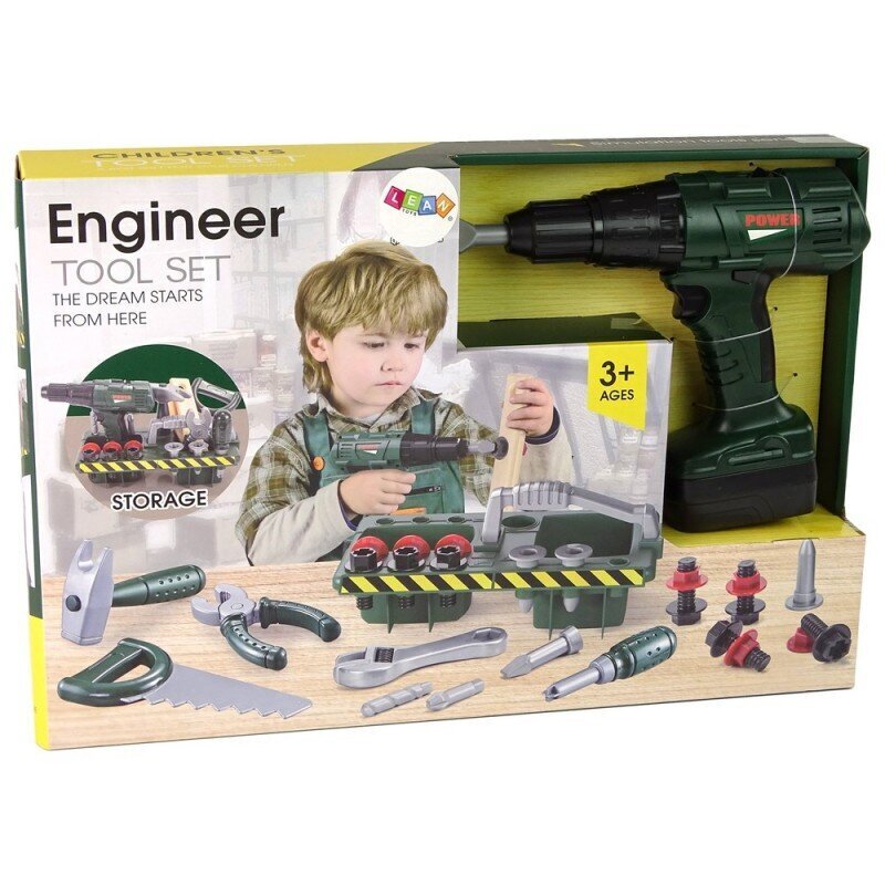 Tööriistakomplekt Lean Toys Engineer Tool Set цена и информация | Mänguasjad poistele | hansapost.ee