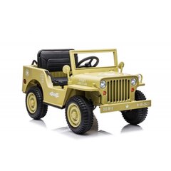 Lean Toys JH-103 ühekohaline laste elektriauto, kollane цена и информация | Электромобили для детей | hansapost.ee
